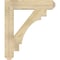 Ekena Millwork Merced Craftsman Rough Sawn Bracket, Douglas Fir, 6"W x 34"D x 40"H BKT06X34X40MRC04RDF - alternate 2